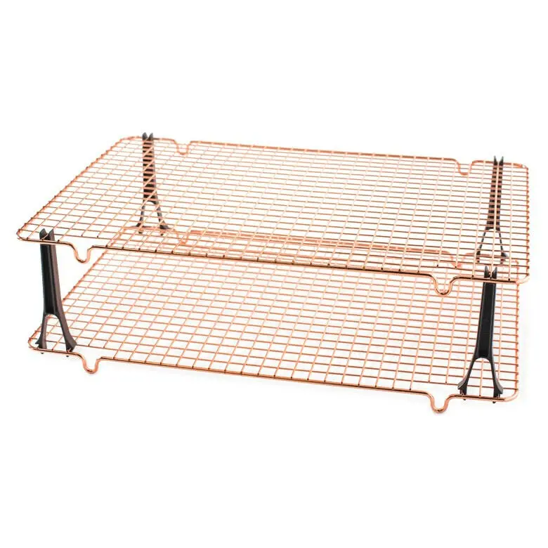 Nordic Ware Stackable Stainless Steel Cooling Racks – Set Of 3 1