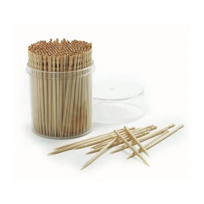 Norpro Ornate Wooden Toothpicks – 360-Piece Gourmet Serving Set 1