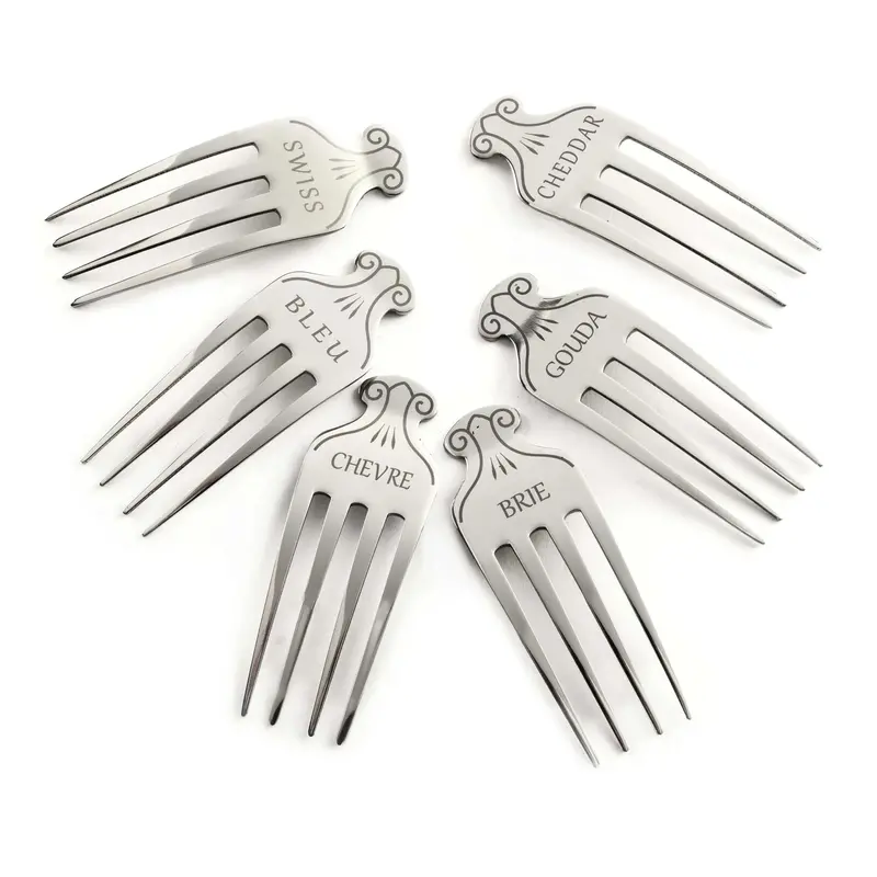 Norpro Stainless Steel Cheese Identification Markers (Set Of 6) 1