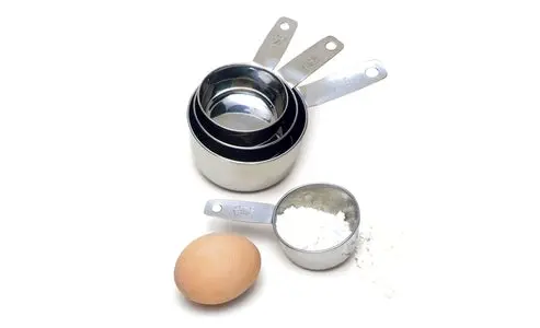 Norpro Stainless Steel Measuring Cups – Nested Set, Precision Markings 1