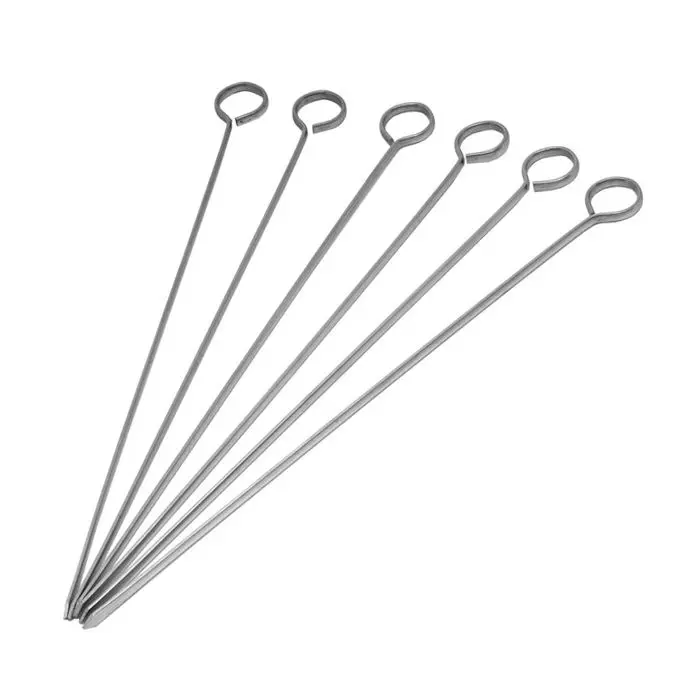Norpro Stainless Steel Skewers – Heavy-Duty Grill & Roasting Set 1