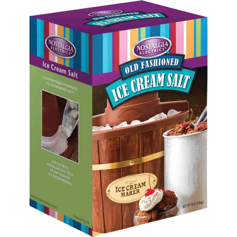 Nostalgia Old-Fashioned Rock Salt For Ice Cream Makers 1