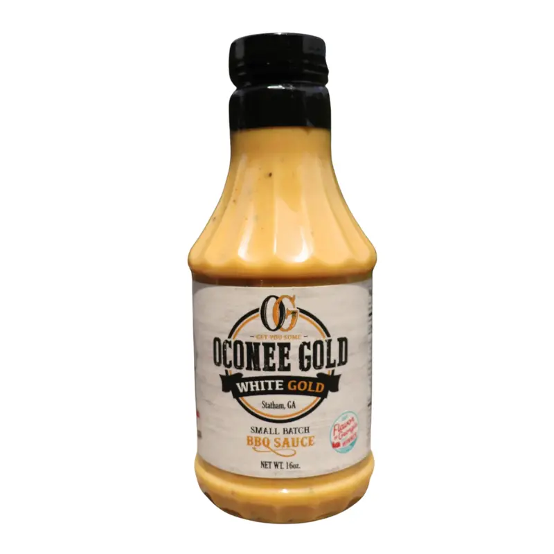 Oconee Gold Og White Gold Bbq Sauce – Tangy, Mildly Sweet Condiment 1