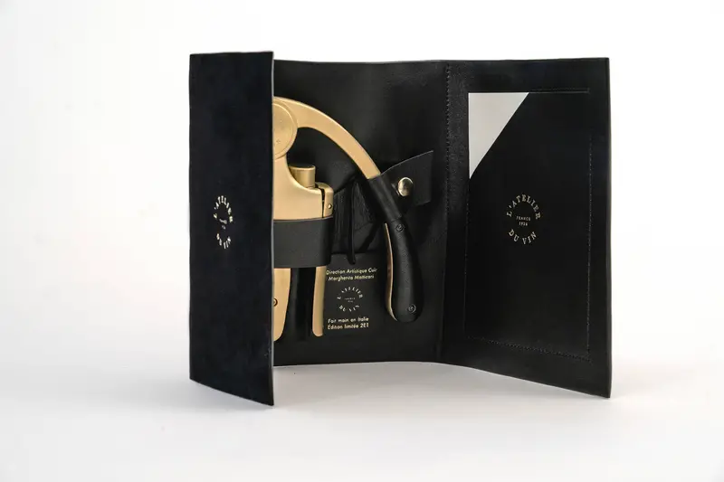 Oeno Motion Gold Nomad Lever Wine Opener By L'Atelier Du Vin 1