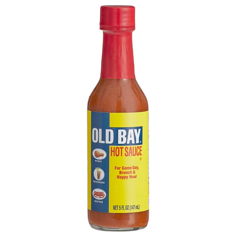 Old Bay Hot Sauce – Zesty Seafood-Style Condiment (5 Oz) 1