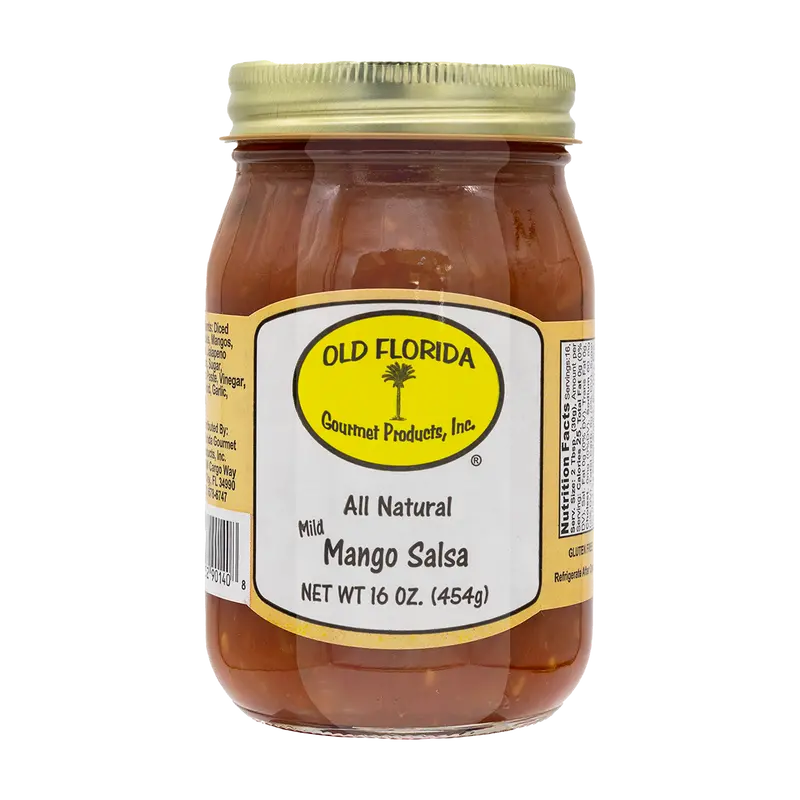 Old Florida Fire-Roasted Tomato Salsa – Smoky, Medium-Heat 16 Oz 1