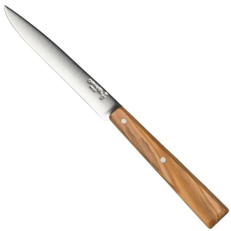 Opinel Bon Appétit Steak Knives With Olive Wood Accents 1