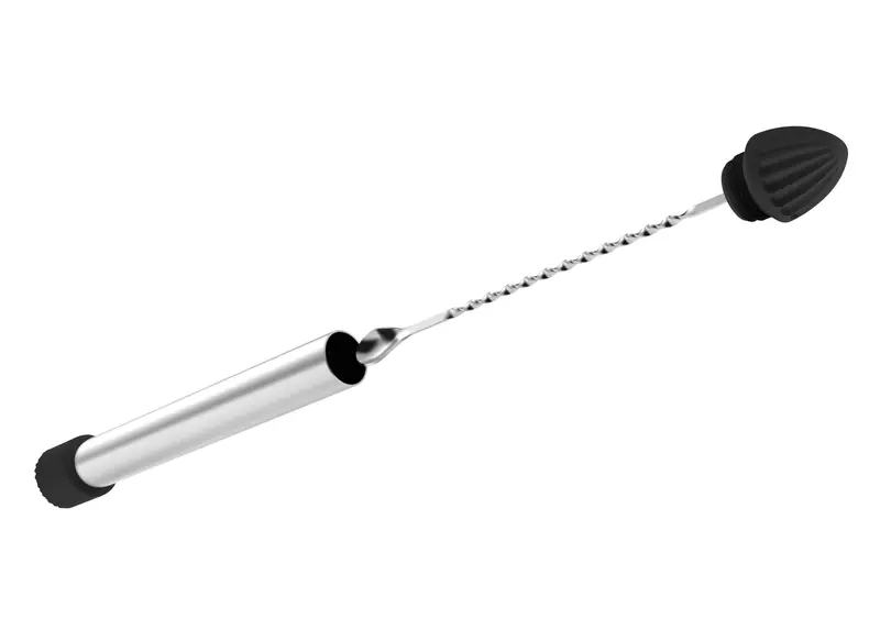Outset 3-In-1 Bar Tool: Muddler, Stirrer, And Citrus Juicer 1