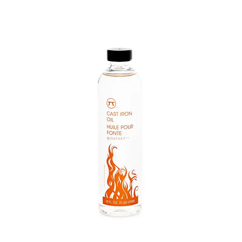 Outset Cast Iron Seasoning Oil – Natural Plant-Based Conditioning Formula 1
