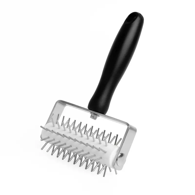 Outset Pizza Dough Docker – Stainless Steel Pastry Pricker Tool 1