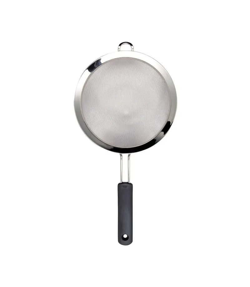 Oxo 8-Inch Stainless Steel Strainer – Heavy-Duty Colander For Large Batches 1