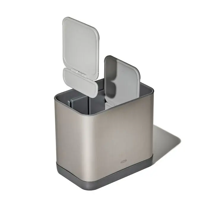 Oxo Adjustable Large Utensil Holder – Expandable Stainless Steel Stand 1