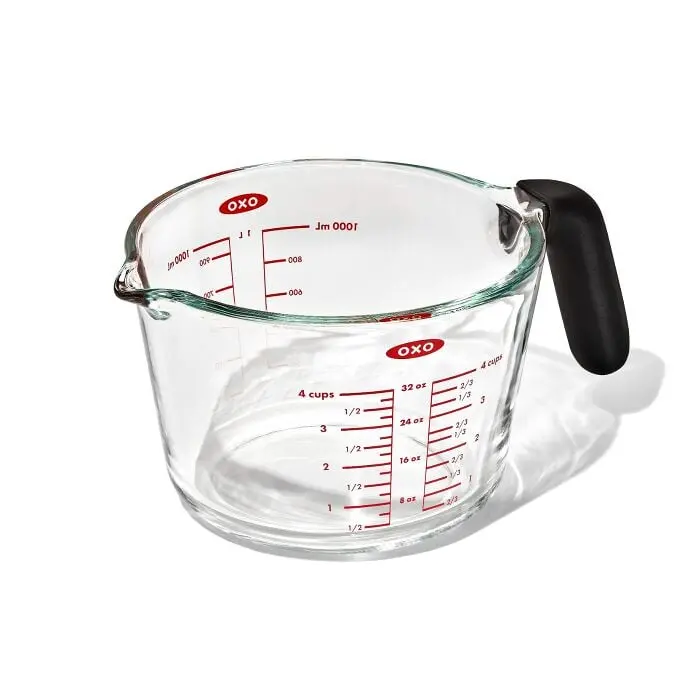 Oxo Good Grips 4-Cup Clear Glass Measuring Cup 1