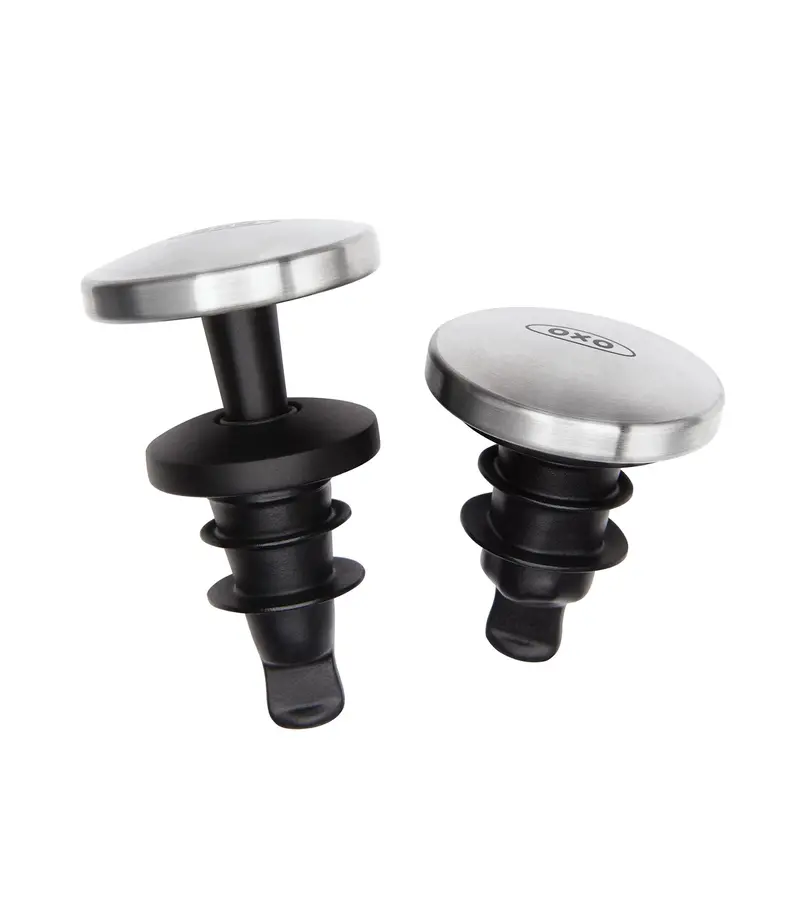 Oxo Good Grips Spill-Resistant 2-Piece Wine Stopper Set 1
