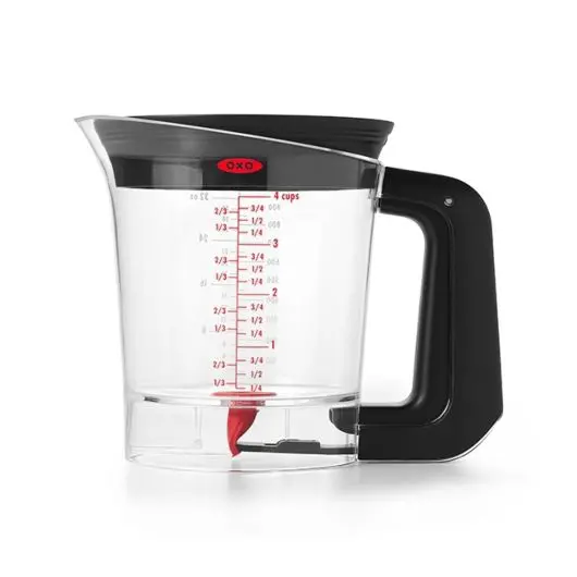 Oxo Gravy Separator – Stainless Steel 4-Cup Capacity 1