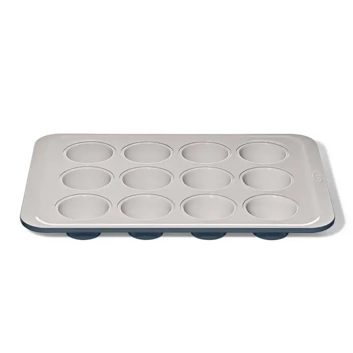Oxo Non-Stick Pro Ceramic Muffin Pan – 12-Cup Heavy-Duty Bakeware 1