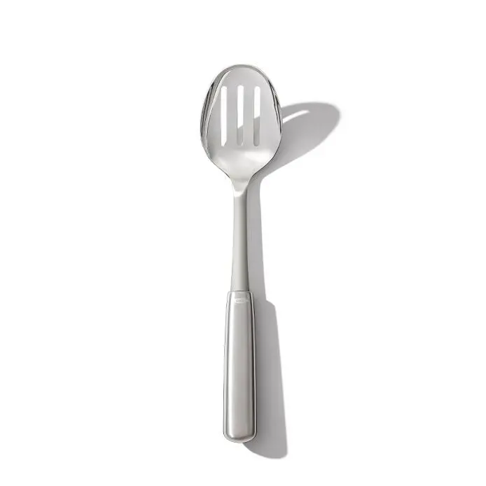 Oxo Stainless Steel Slotted Spoon For Stirring And Draining 1