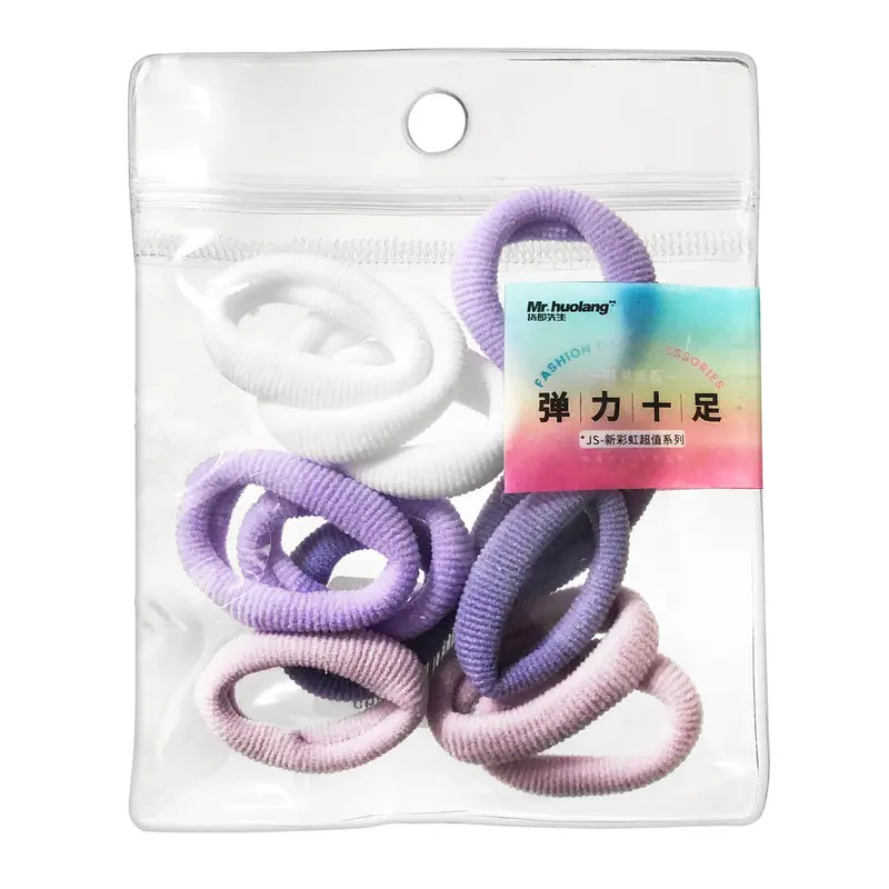 Pack Of 12 Reusable Hair Elastics 1
