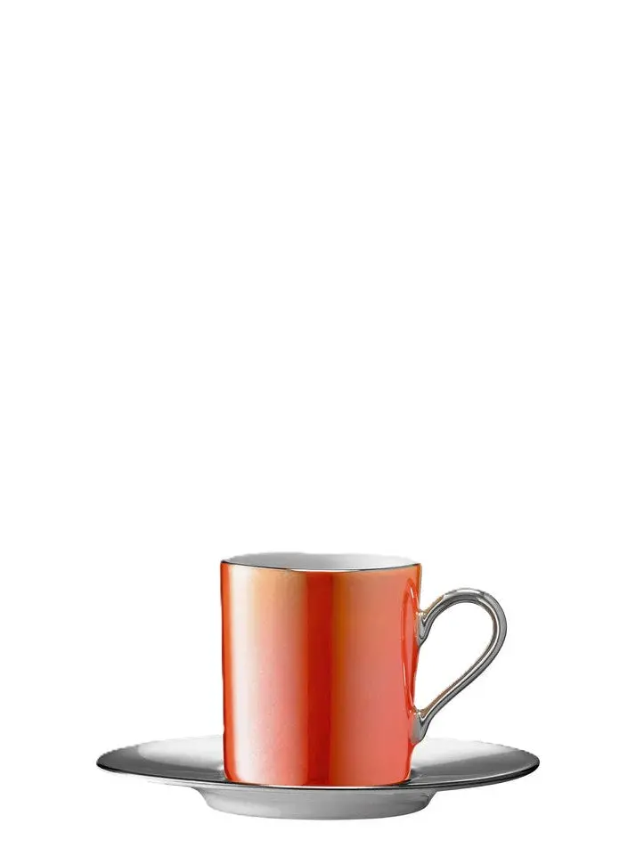 Palazzo Sea-Tone Coffee Cup And Saucer (100 Ml) 1