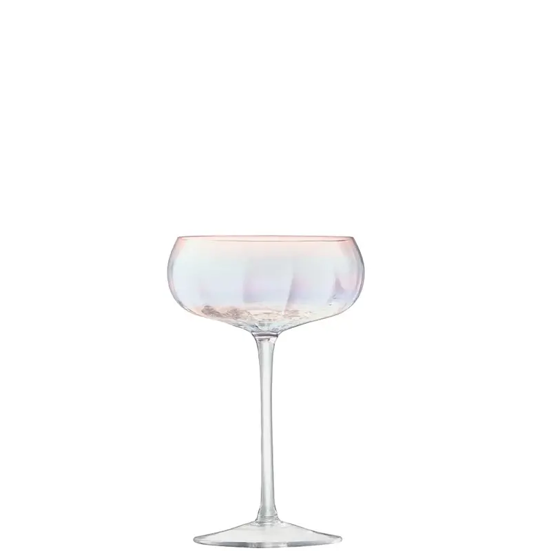 Pearl-Glazed Champagne Saucer 1