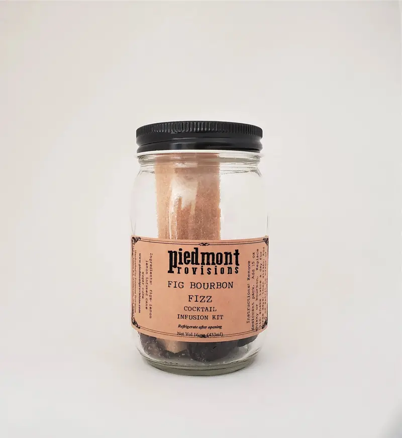 Piedmont Provisions Fig Bourbon Fizz Infusion Kit – Sophisticated Small-Batch Mix 1