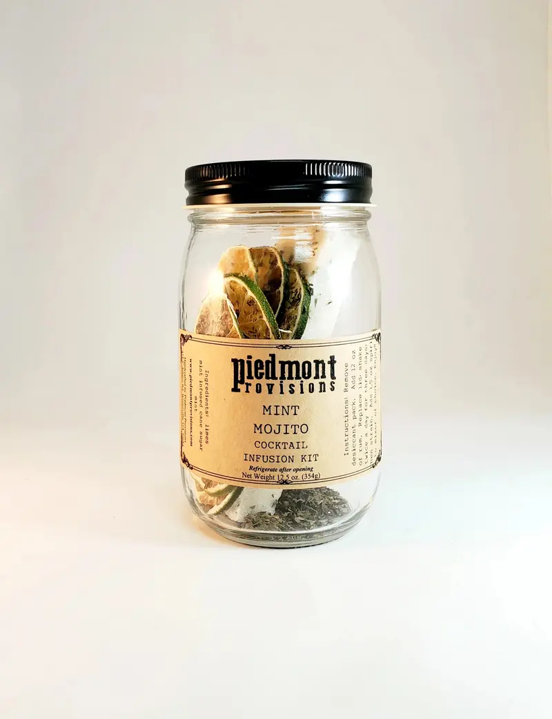 Piedmont Provisions Mint Mojito Cocktail Infusion Kit – Ready-To-Mix Elixir 1