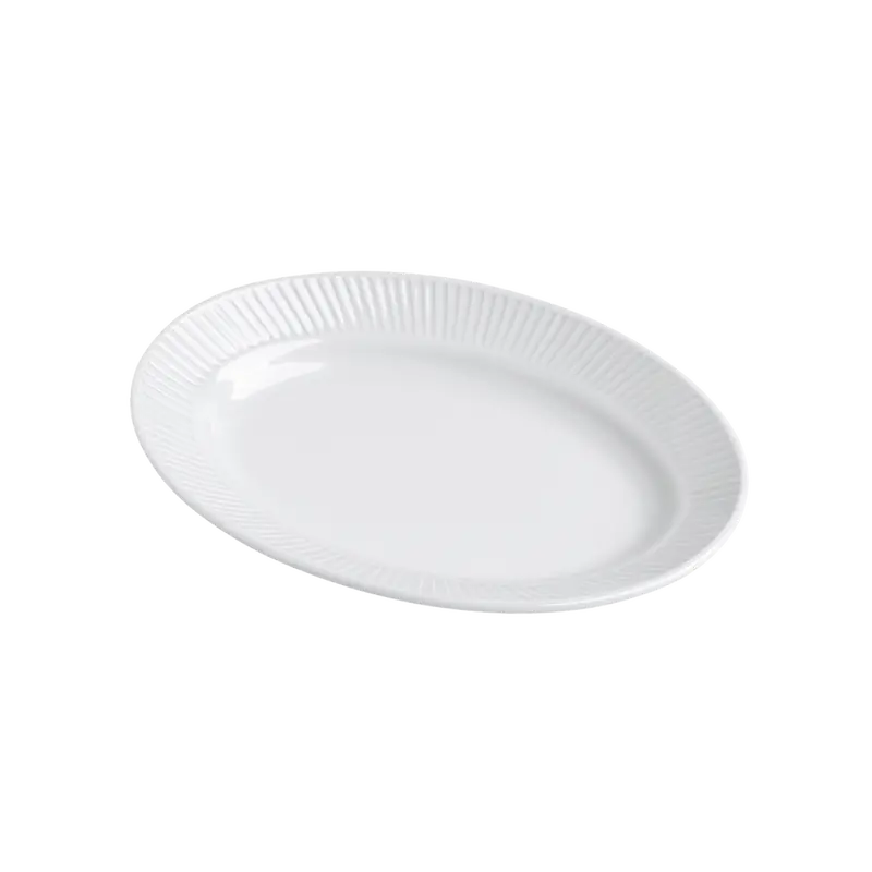 Pillivuyt Plisse Oval Serving Platter – 8.75 X 6 Inch 1