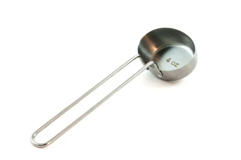 Pizzacraft 4-Ounce Stainless Steel Pizza Sauce Scoop 1