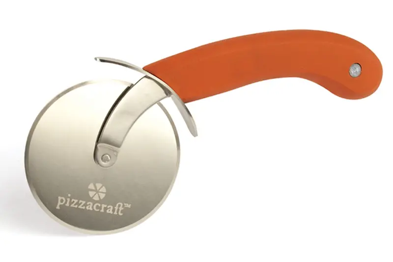 Pizzacraft Soft-Grip Rolling Pizza Cutter With Safety Guard 1