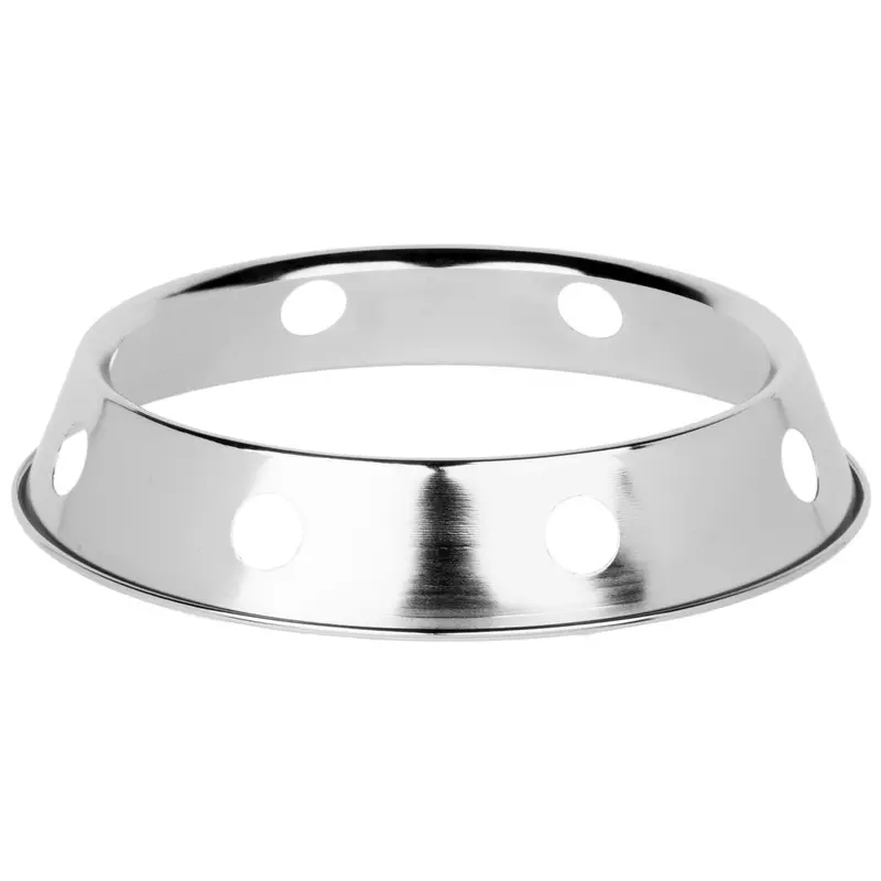 Plated Steel Wok Ring For Stable Heat Distribution On Gas Stoves 1
