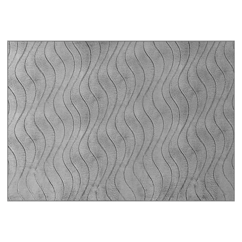 Plush Faux Rabbit Fur Rug – 120 X 170 Cm 1