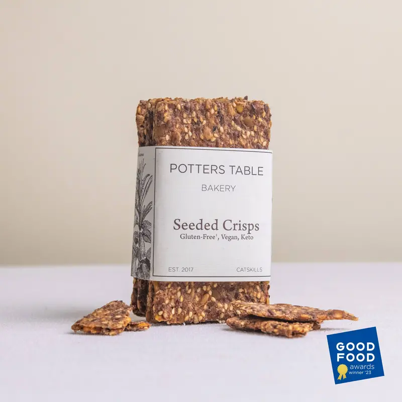 Potters Table Gluten-Free Seeded Crisps – Light & Nutritious Snacking Option 1