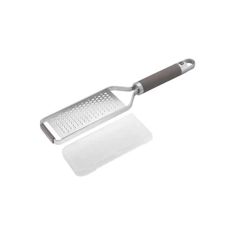 Pro Fine Stainless Steel Box Grater For Zesting And Shredding 1