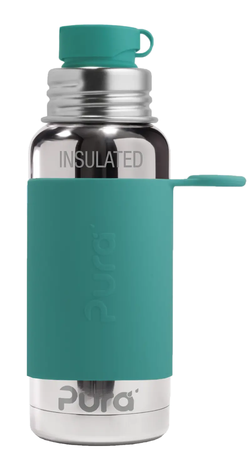 Pura Big Mouth Sport 16Oz Double-Wall Vacuum-Insulated Bottle – Mint 1