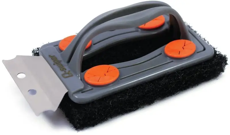 Q-Swiper Heavy-Duty Bbq Grill Brush With Replaceable Bristles 1
