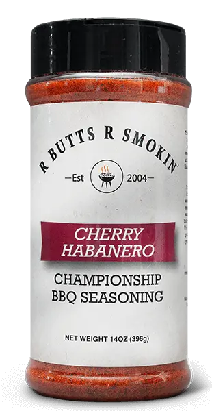 R Butts Smokin’ Cherry Habanero Heat Rub 1