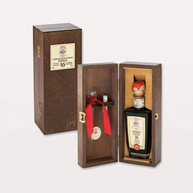 Reale Aged Balsamic Vinegar Riserva – 16-Year Traditional Barrel-Aged Gift Set 1