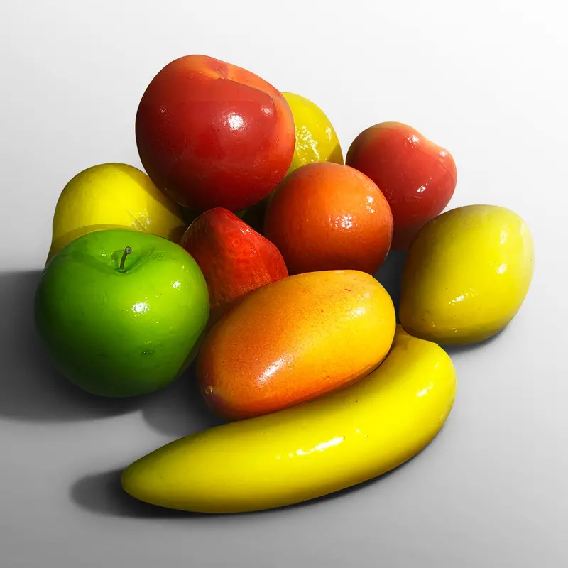 Realistic Artificial Apple Display Fruit 1