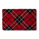 Red Tartan Plaid Entry Mat – Entryways, 18" X 30" 1