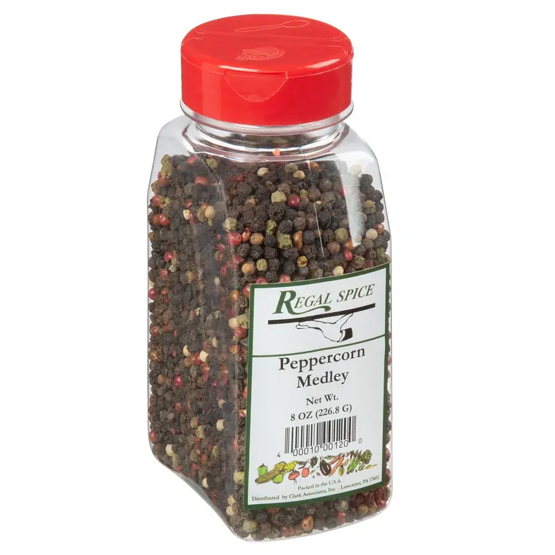 Regal Spice Peppercorn Medley – Whole-Grain Gourmet Blend (8 Oz) 1
