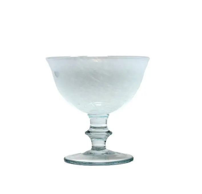 Rialto Compote Bowl In Tuscan White – Arte Italica & Crown Linen Designs 1