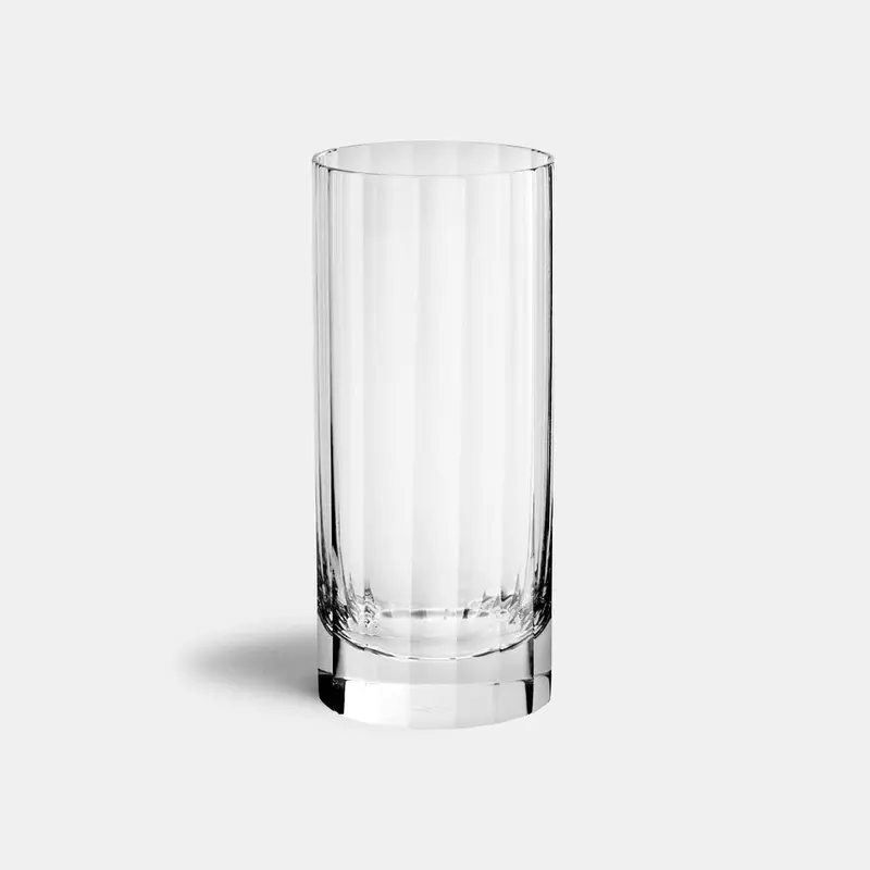 Richard Brendon Fluted Highball Glass – Textured Barware 1