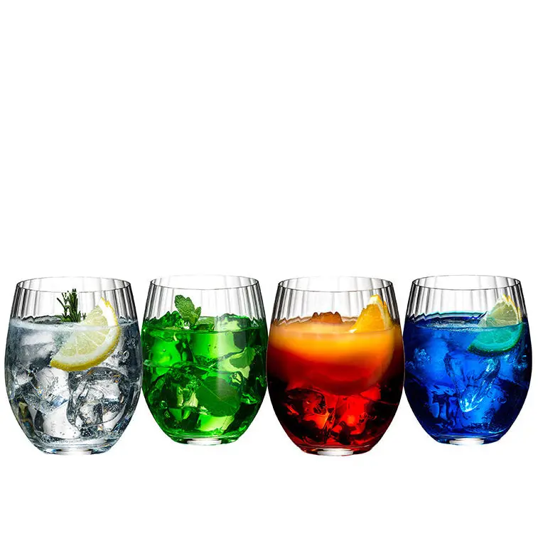 Riedel Mixing & Tonic Set – Four Crystal Tumblers 1