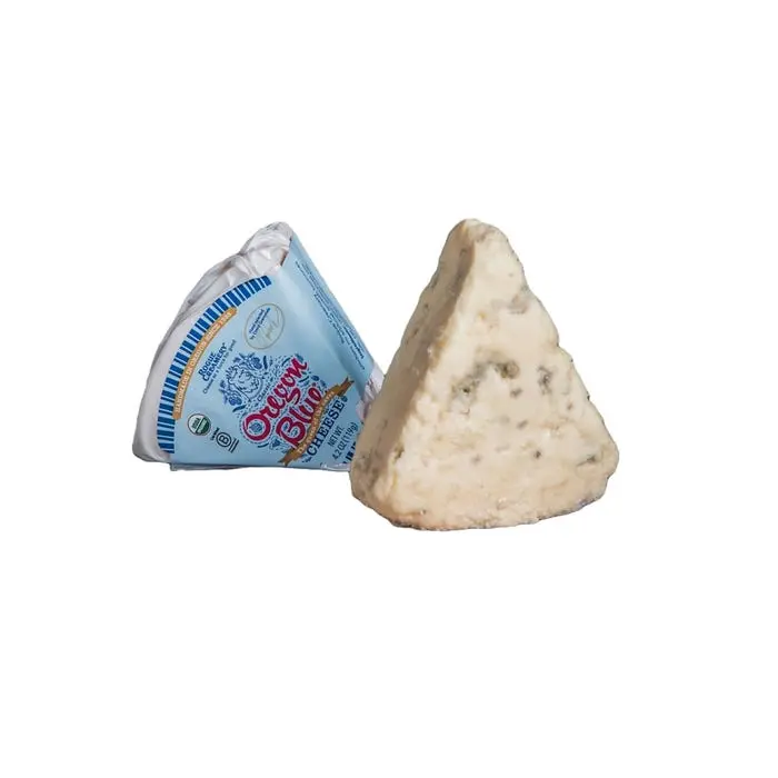 Rogue Creamery Organic Oregon Blue Cheese Wedge 1