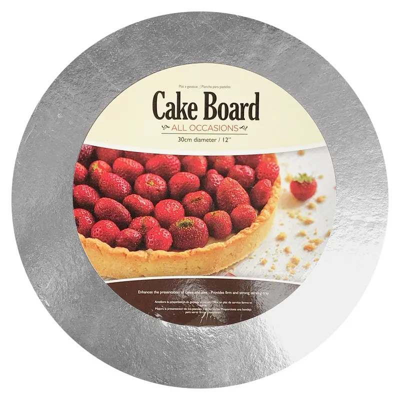 Round Cake Board – 30 Cm Diameter Food Presentation Base 1