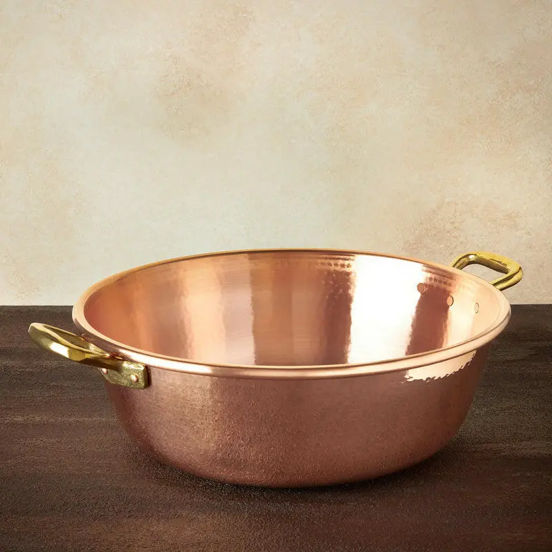 Ruffoni 9.5-Quart Jam-Making Pot – Historia Line Copper Cookware 1