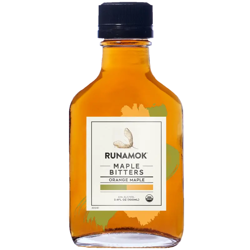 Runamok Orange Maple Bitters – Citrus-Forward Craft Cocktail Accent 1