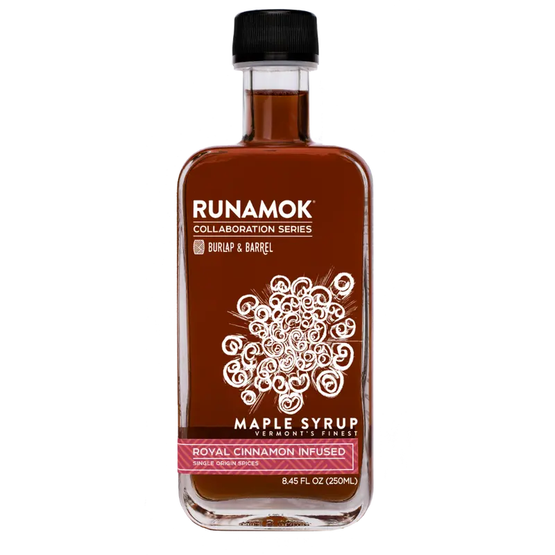 Runamok Royal Cinnamon Maple Syrup – Small-Batch Infused 1