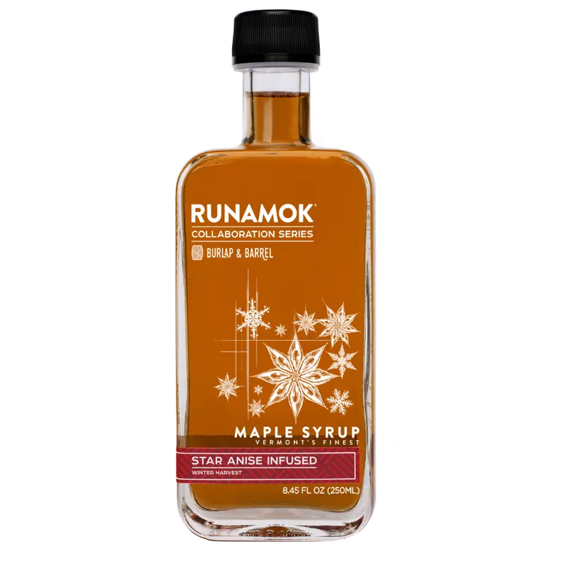 Runamok Winter Harvest Star Anise Maple Syrup – Seasonal Specialty 1