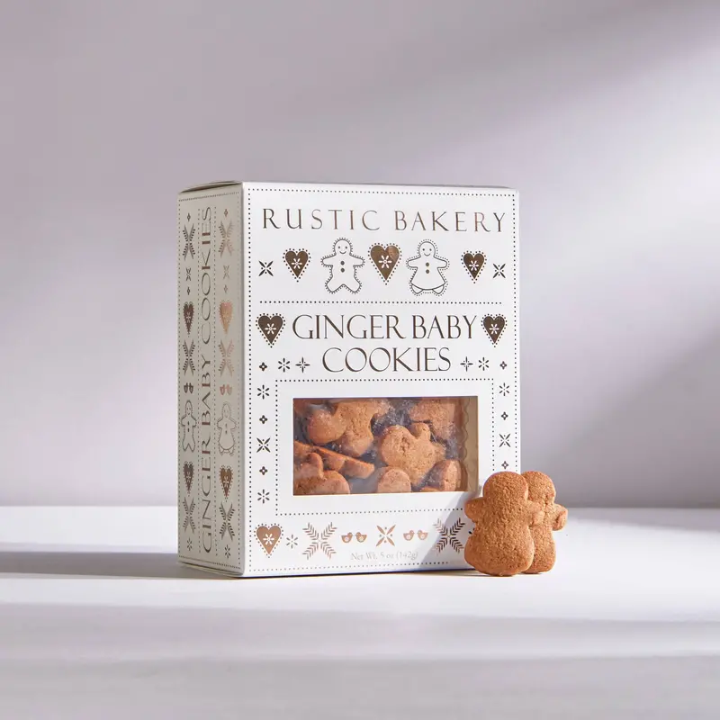 Rustic Bakery Ginger Baby Cookies | Soft & Spiced Mini Treats 1